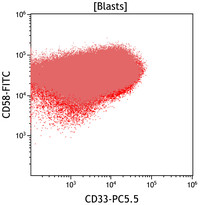 Mixed-Phenotype-Acute-Leukemia-Bmyeloid-Flow-Plots-CD33vsCD58